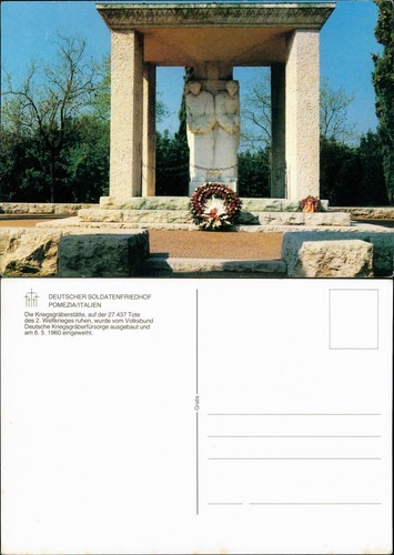 Cartoline pomezia cimitero - cartoline,
