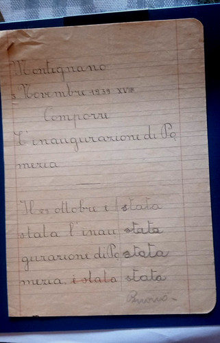 Montignano 1939 tema - montignano,