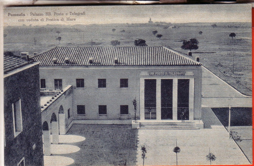Cartolina pomezia fp - cartolina,