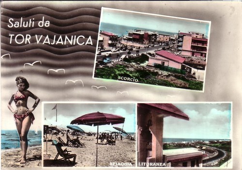 Cartolina torvaianica - cartolina,