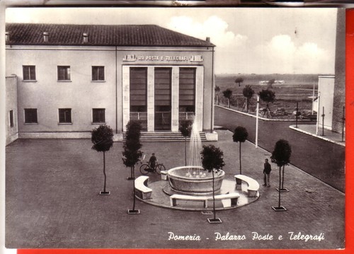 Cartolina pomezia b n - ,